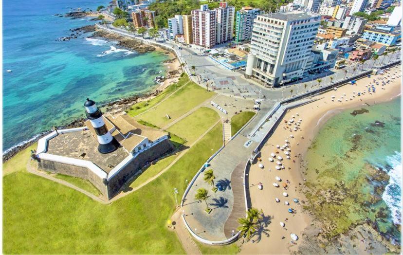 Flat A Beira Mar Na Barra Leilighet Salvador Eksteriør bilde
