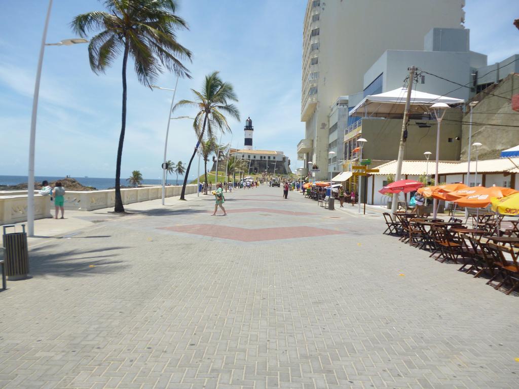 Flat A Beira Mar Na Barra Leilighet Salvador Eksteriør bilde